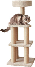 Cat Tree Tower - Multi-Level Climbing Activity Center for Indoor Cats & Kittens with Scratching Posts, Platform, Jute