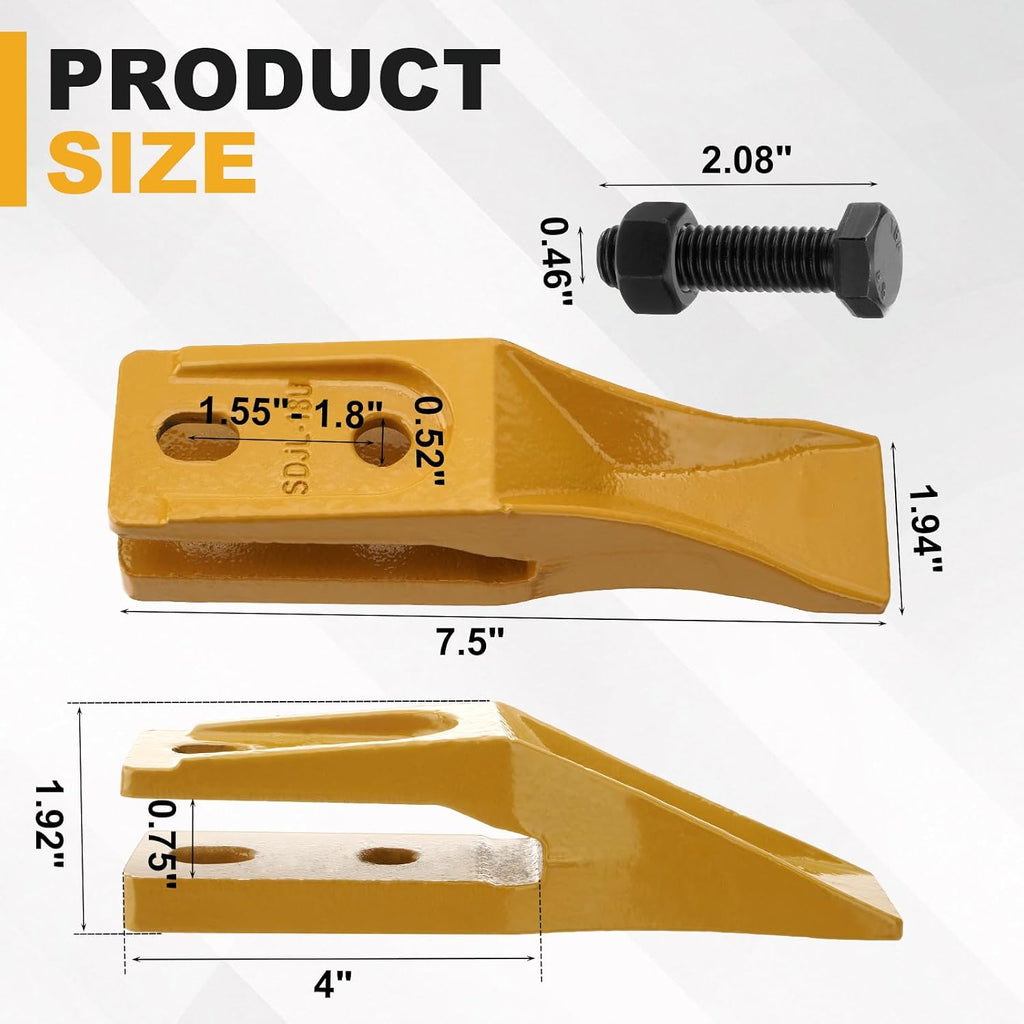Skid Steer Loader Bucket Teeth 6684447, Backhoe Bucket Teeth