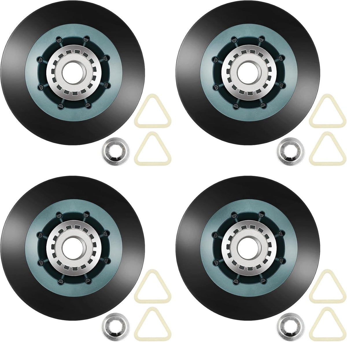 WPW10314173 W10314173 Dryer Drum Support Roller Kit