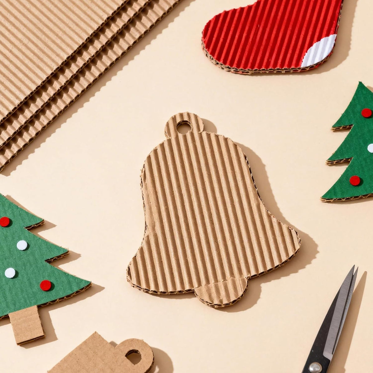 Corrugated Cardboard Sheets, 15.6 x 11.8 Inches, 60 Pack, for Packaging Mailing