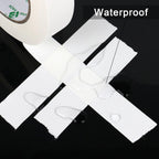 White Gaffer Tape, Matte Non-Reflective, 4 Pack 1inch x 30yds No Residue Hand Tear Self-Adhesive Gaffer Tape for