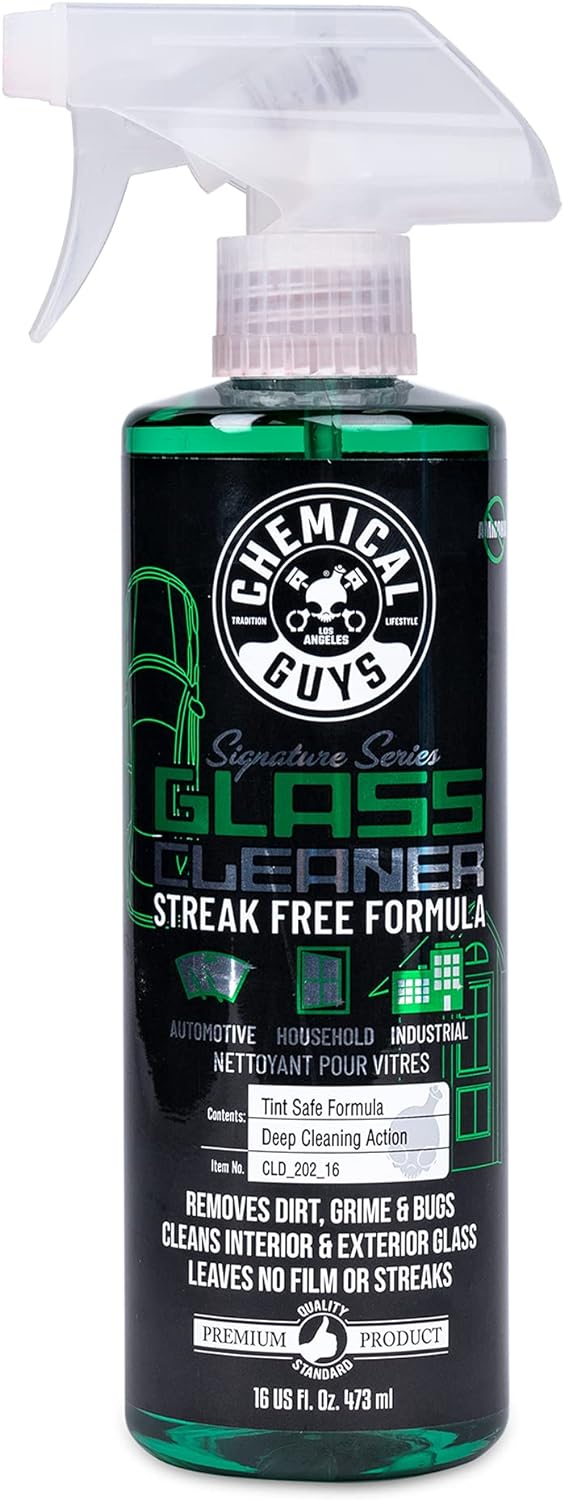 Signature Series Glass & Window Cleaner, Tint Safe, 16 oz