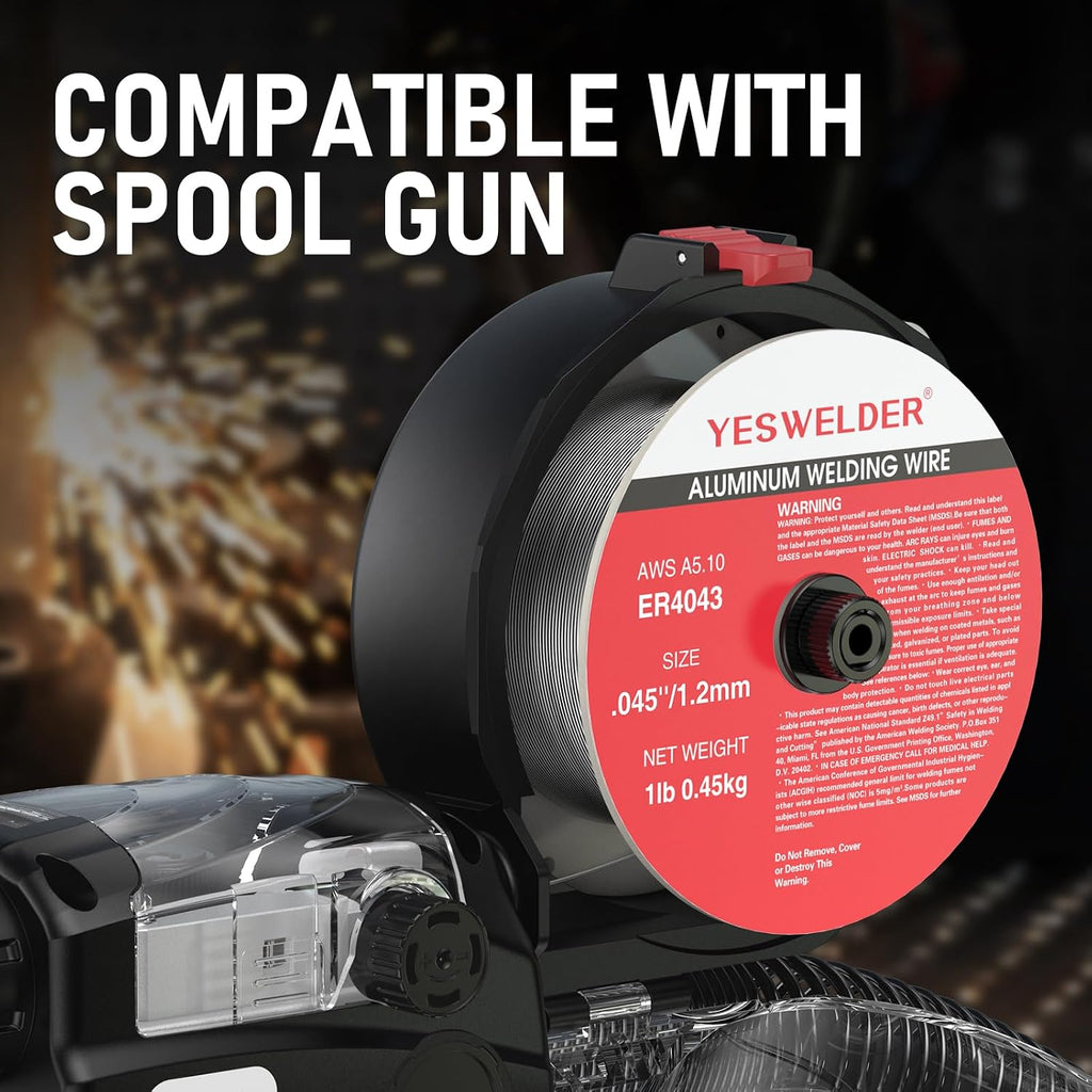 YESWELDER Silicon Aluminum Welding Wire, ER4043