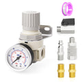 TAILONZ 1/4"NPT Pneumatic Pressure Regulator AR2000,White