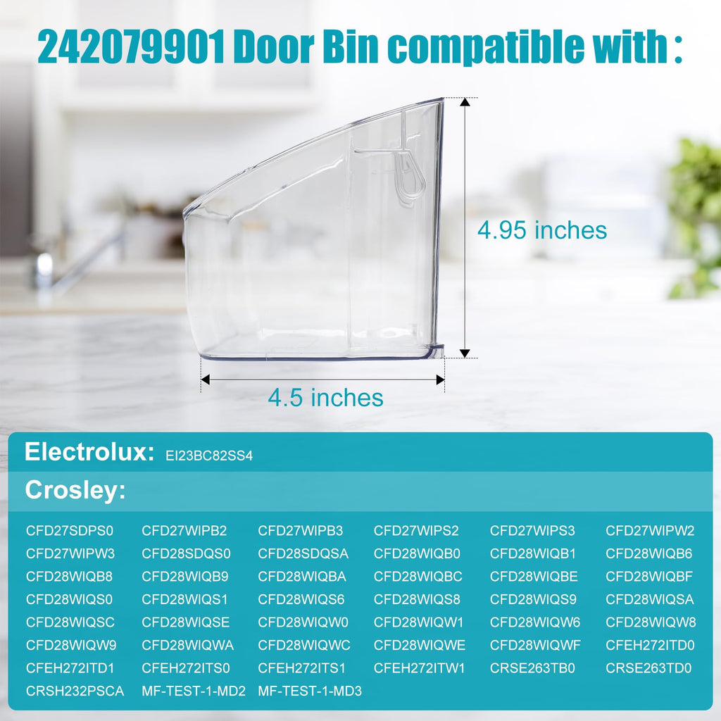 Femotic 242079901 Refrigerator Door Bin Replacement