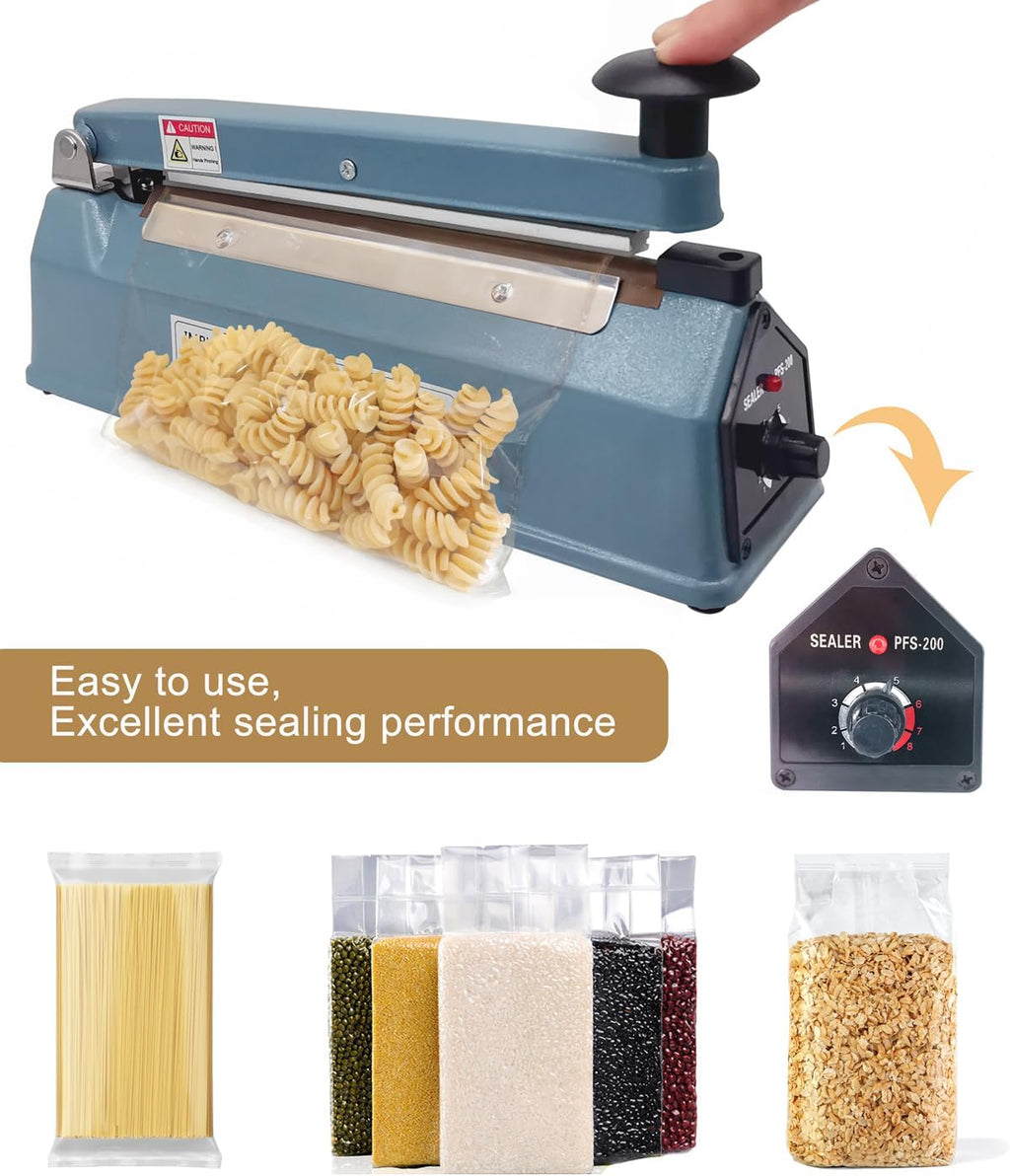 8 Inch 5mm Impulse Heat Sealer Machine