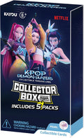 Kpop Demon Hunters Collectible Trading Cards, Energy Edition, Seris 1, Collector Box, 5 Packs | Collector Box