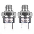 CNWZYMX 120-150 PSI Air Pressure Switch 1/4 NPT Thread, Silver 2PCS