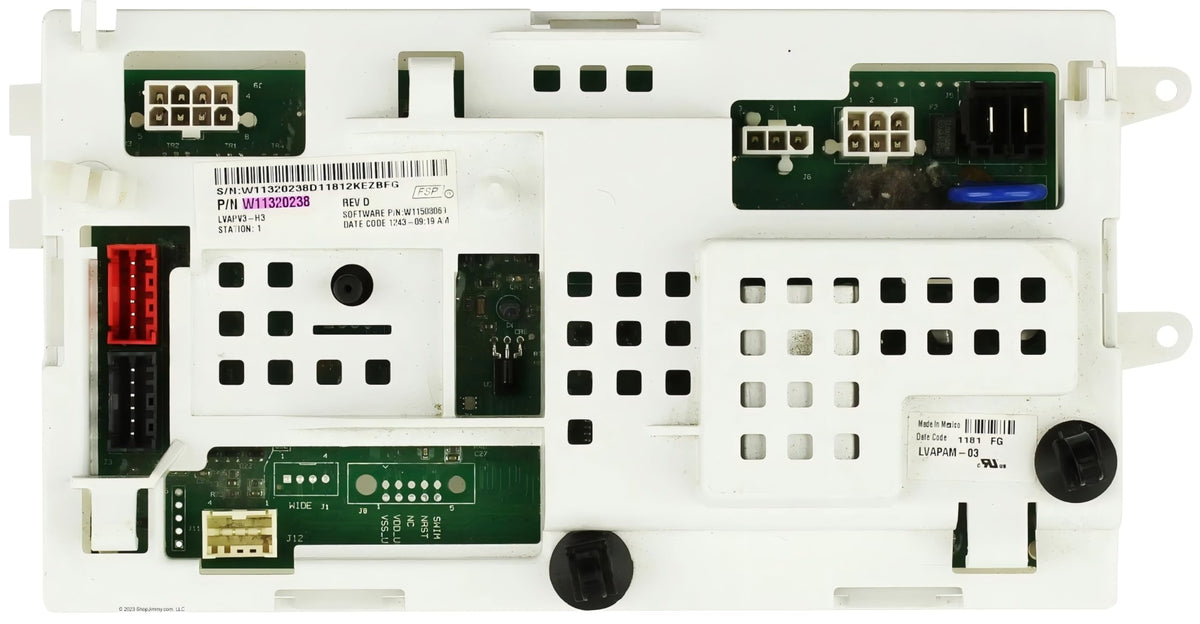 W11320238 for Maytag Whirlpool Washer Control Board MVWC565FW2