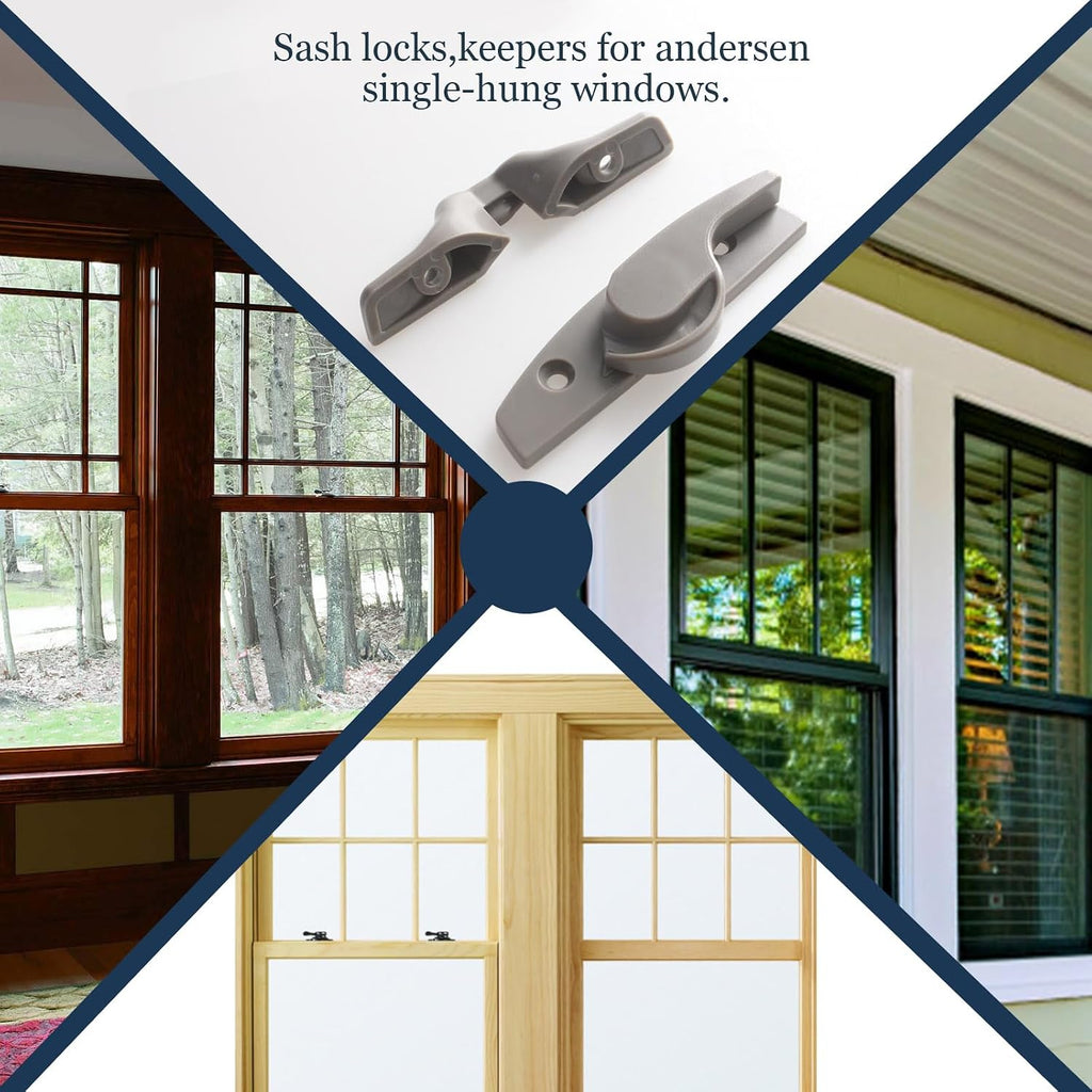 Window Sash Lock & Keeper for Andersen