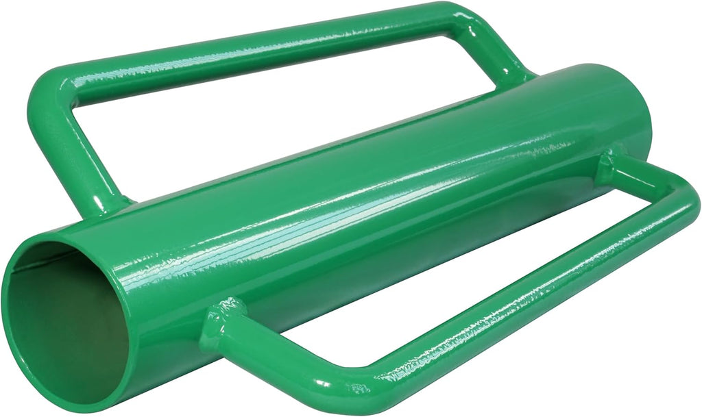Fence Post Driver, Heavy Duty Hand Post Pounder with Handle - Use for Metal U Posts, T Posts, Garden Fence (15 LBS)