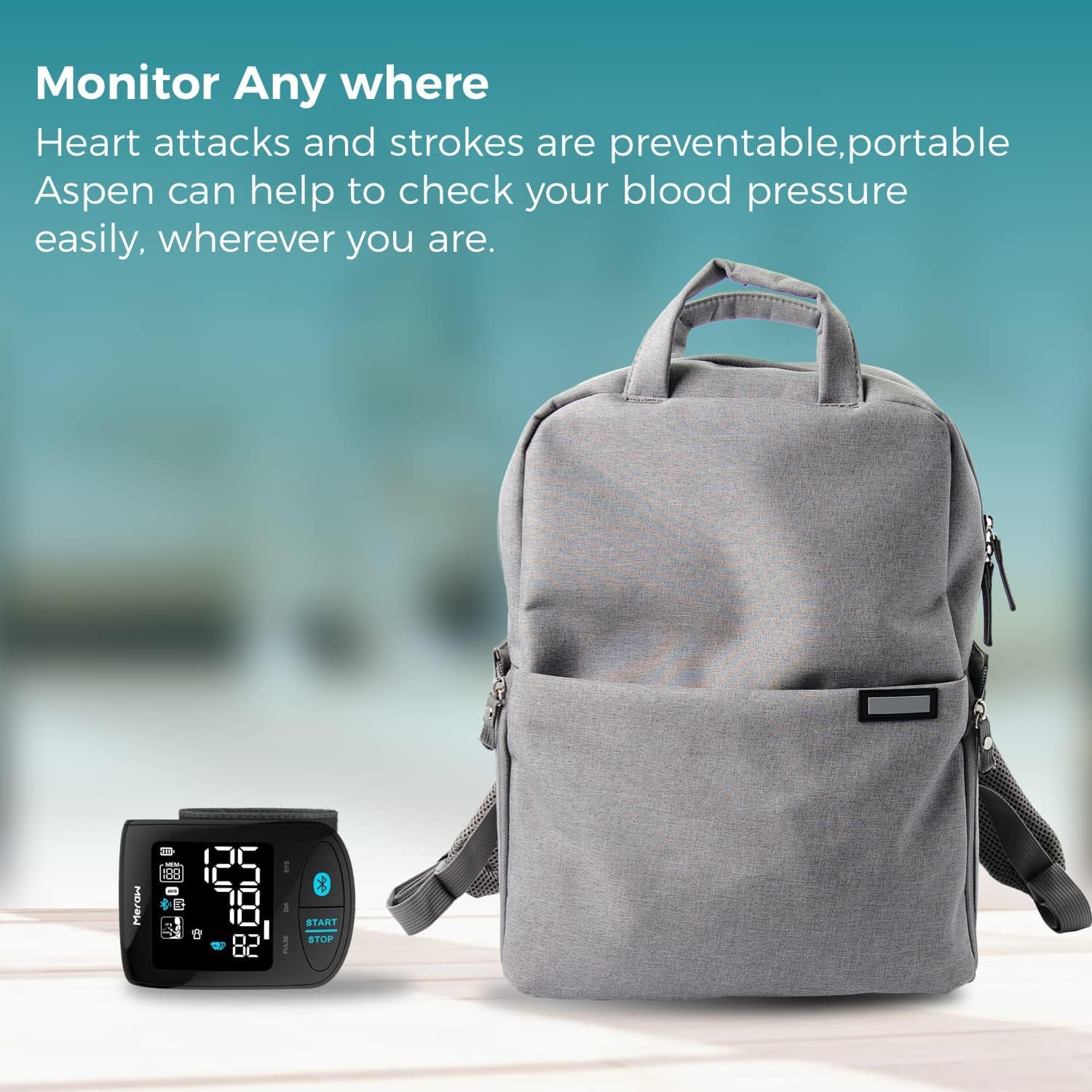Blood Pressure Monitor Adult Cuff, Blood Pressure Cuff Monitor Wrist, Blood Pressure Machine Home Use 5.3-8.5"