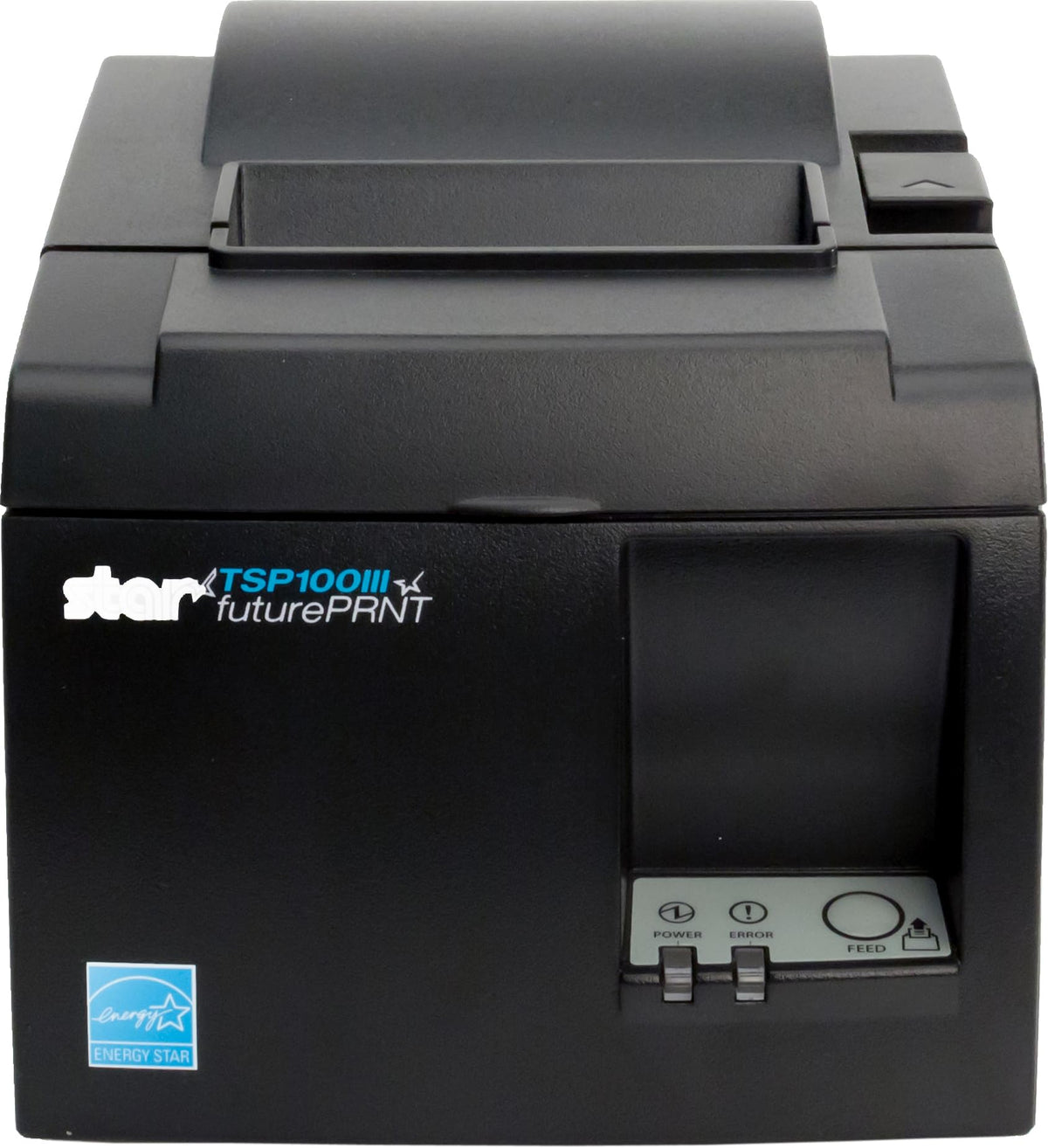 TSP143IIILAN Ethernet (LAN) Thermal Receipt Printer with Auto-Cutter and Internal Power Supply - Gray