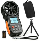 GOYERRNES Handheld Anemometer with Tripod, Digital Wind Speed CFM Meter