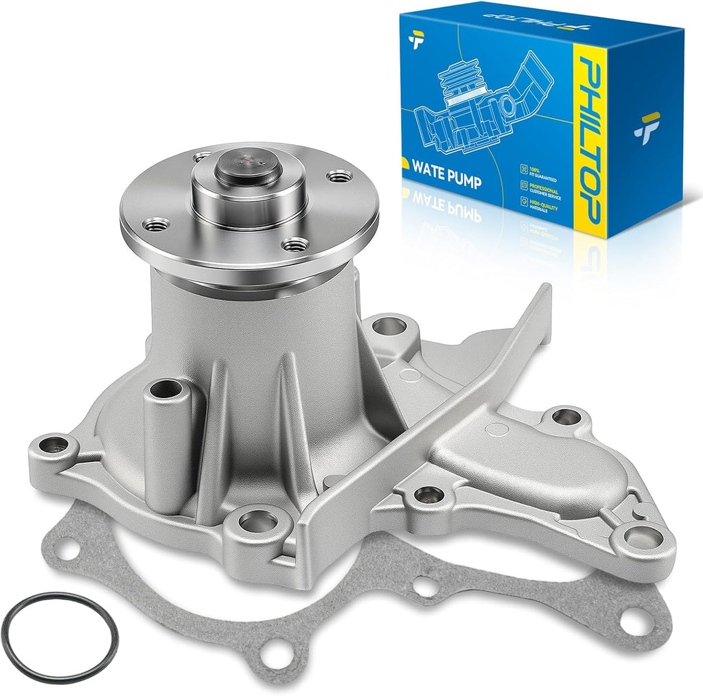 PHILTOP AW9272 Engine Water Pump w/Gasket for Toyota Corolla 1993-1997 1.8L