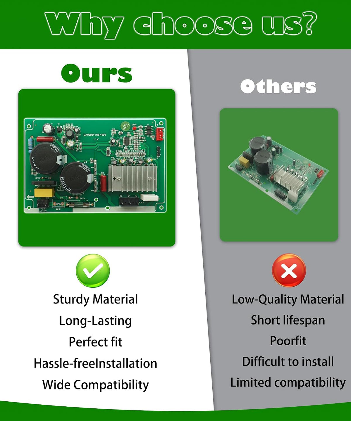 DA92-00111B Refrigerator Inverter Power Control Board