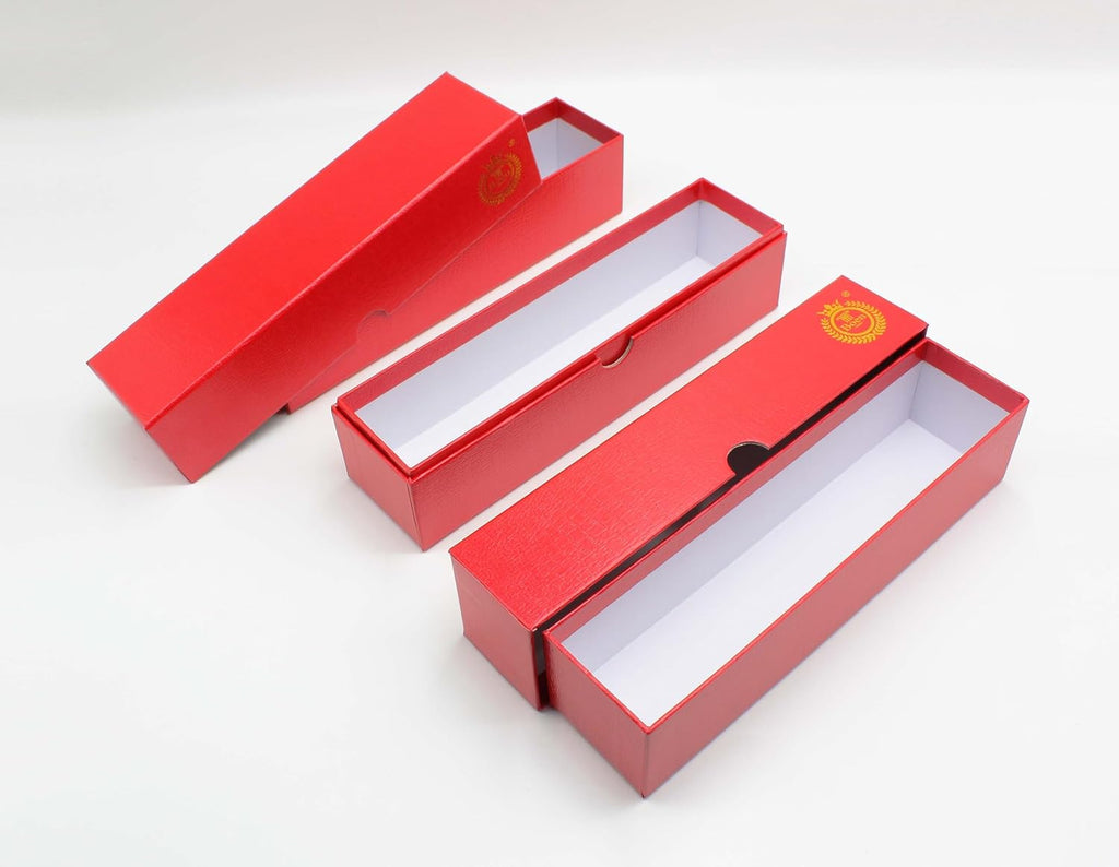 3-Pack 2x2 inch cardboard SINGLE ROW 2x2 Coin Storage Box | suitable for collecting 2x2 inch paper & plastic coin