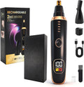 Nose and Ear Hair Trimmer for Women Men,2 in 1 LED Display Eyebrow Hair Trimmer with USB Rechargeable,2026 Portble