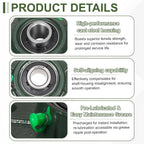 uxcell UCF203 Pillow Block Bearings, 17mm Bore Self Alignment, (ABEC3)