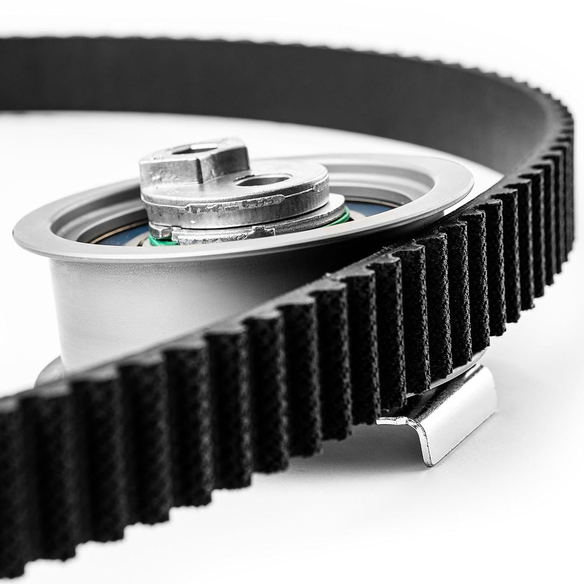uxcell 4pcs HTD-3M Rubber Timing Belt 119 Teeth, 357mm Pitch Length x 6mm Width x 2.4mm Height, Closed Loop Pulley Timing Belt