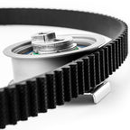 uxcell 4pcs HTD-3M Rubber Timing Belt 48 Teeth, 144mm Pitch Length x 6mm Width x 2.4mm Height, Closed Loop Pulley Timing Belt