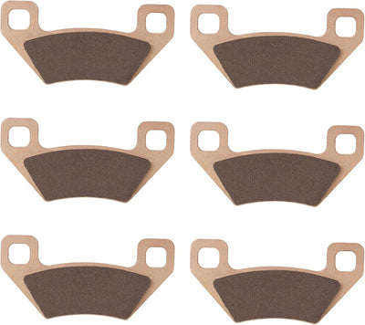 Front & Rear Sintered Brake Pads Set for 2011-2022 Fits Arctic Cat ATV TRV 400, 450, 500, 550, 570, 600, 700, 1000, 3 sets Front and Rear Brake Pads