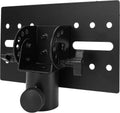 Rotatable 35mm Speaker Stand Adapter, Adjustable Metal Mount Bracket Tripod Pole DJ Top Cap, Heavy-Duty D-G Speaker