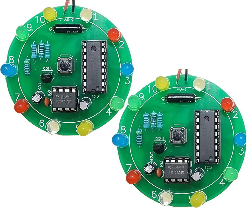 2PCS LED Circuit Soldering Kit CD4017 NE555