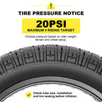 20x4.5 E-Bike Fat Tire Folding Replacement