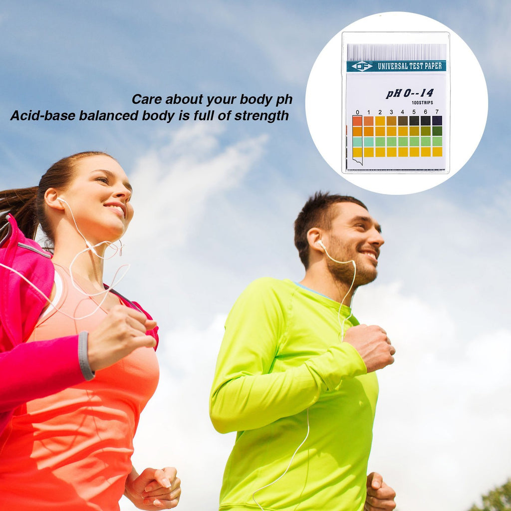 400 Strips Plastic pH Test Strips, Universal pH 0-14