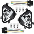 Rear Tail Light Lamp Holder Bracket Socket with Bulbs Harness Fit for BMW3