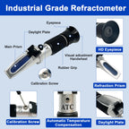 0-90% Brix Refractometer for Honey, Maple Syrup, Jam & Juice