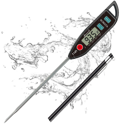Digital Water Thermometer for Liquid, Meat, Cooking, IPX7 Waterproof