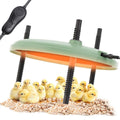 Chicken Brooder Heater, Adjustable Height &Temperature, 12" Metal Heating Plate, Easy Clean, Safe Use 35Watts Chick