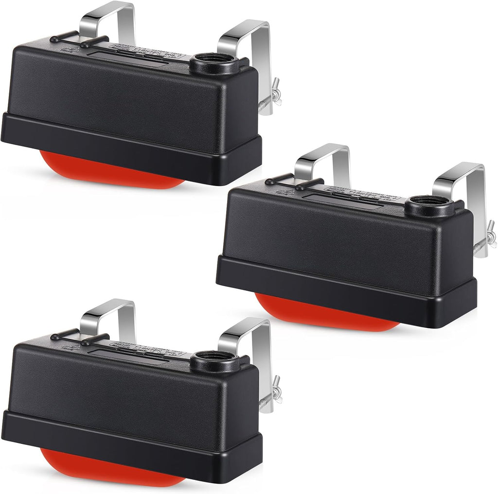 3 Pack Float Valve Automatic Water Level Control for Tank,Plastic | Auto-fill Trough Float for Livestock Cattle Goat