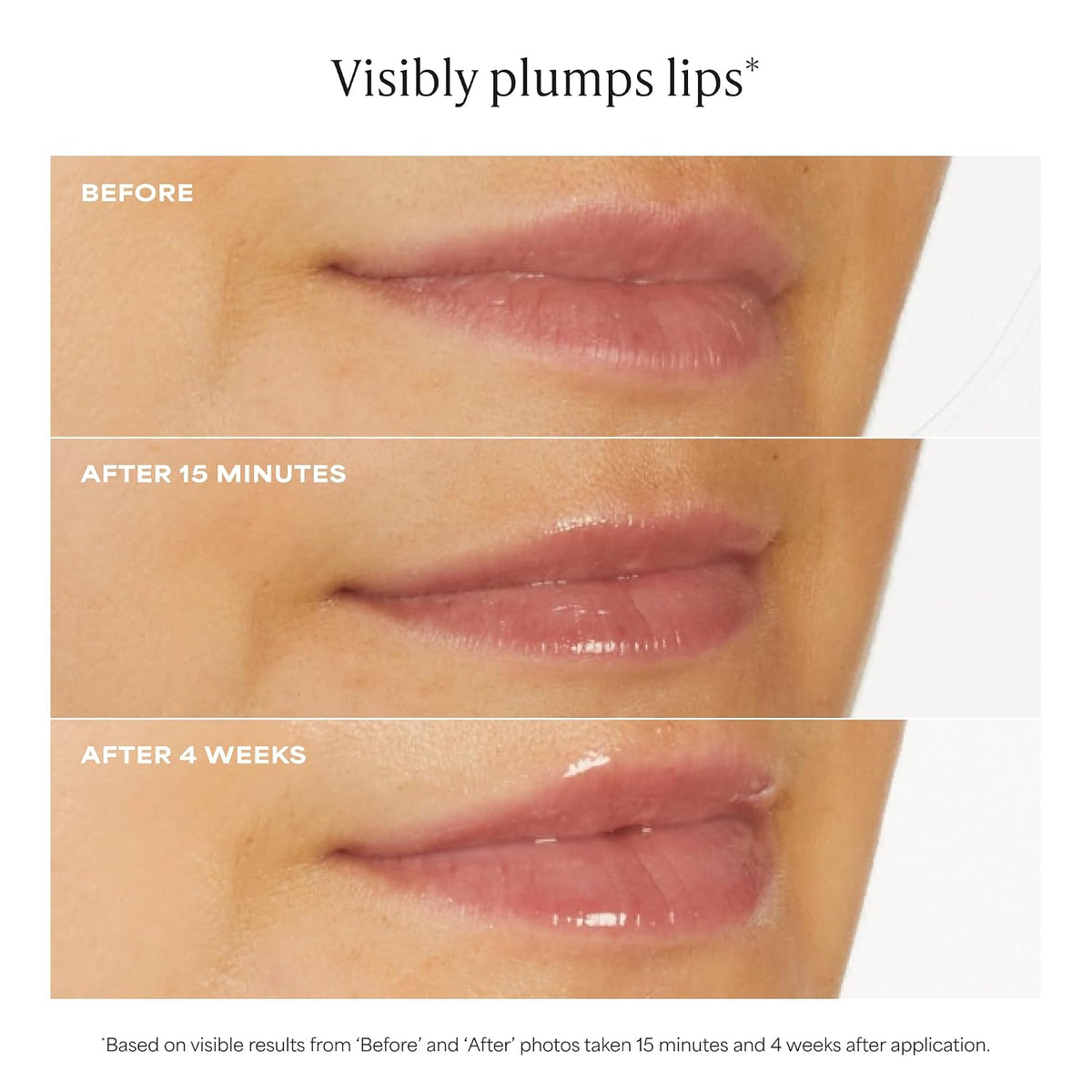 Pro-Collagen Peptide Gloss Lip Balm, Hydrates & Smooths Lips, Sheer & Glossy Finish for Fuller Lips, Sheer Tint