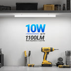 Barrina T5 LED Shop Light 2FT, 1100LM, 10W, 5000K (Daylight White), 2 Packs