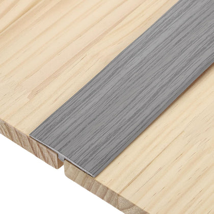 T-Molding Transition Strips, 3.28 ft x 1.97" (L x W) PVC Floor Flat Divider Strip Self Adhesive Vinyl Flooring Edging