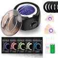 Waxing Kit - Wax Warmer for Hair Removal, Hard Wax Kit with 14oz 5 Bags Hard Wax Beans for Full Body, Legs, Face