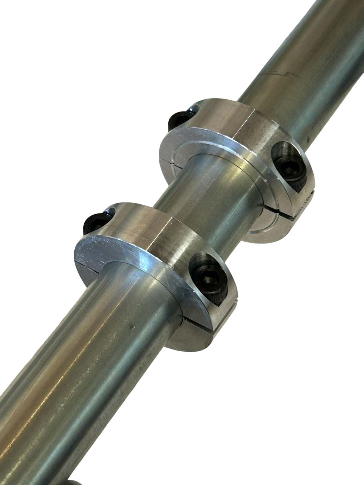 Axle Collar 1 Inch Bore, split and Keyed.(2 Pack)