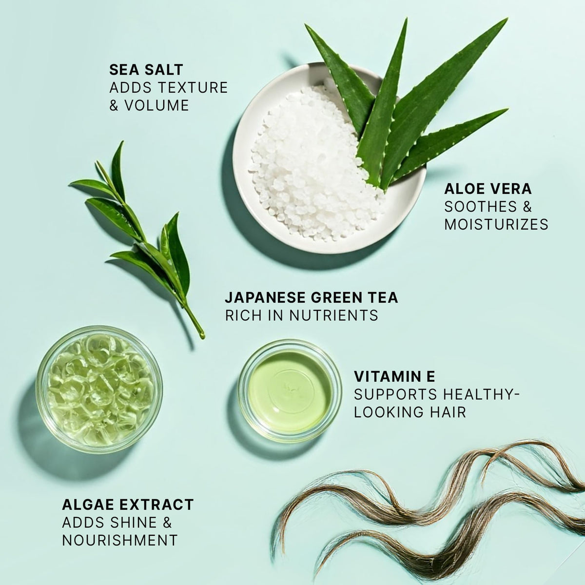 Sea Salt Spray for Textured Beach Waves & Volume