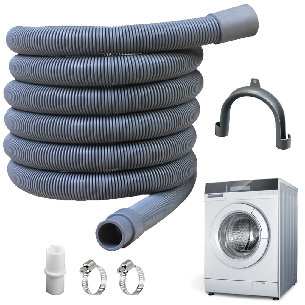 3.28Ft Universal Washing Machine Drain Hose Kit