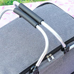 Insulated Cooler Basket Foldable Large Capacity for