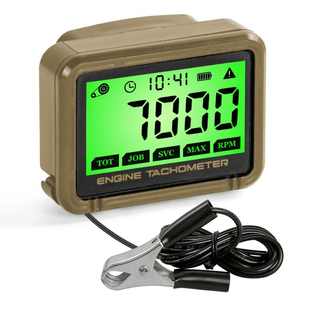 Digital Tachometer with RPM Alarm,Small Engine Tachometer