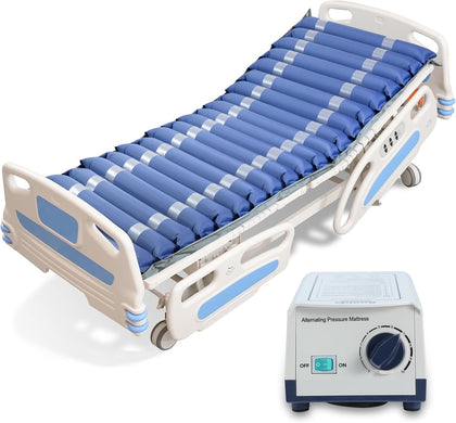 Alternating Pressure Relief Air Mattress Topper for Bedsore