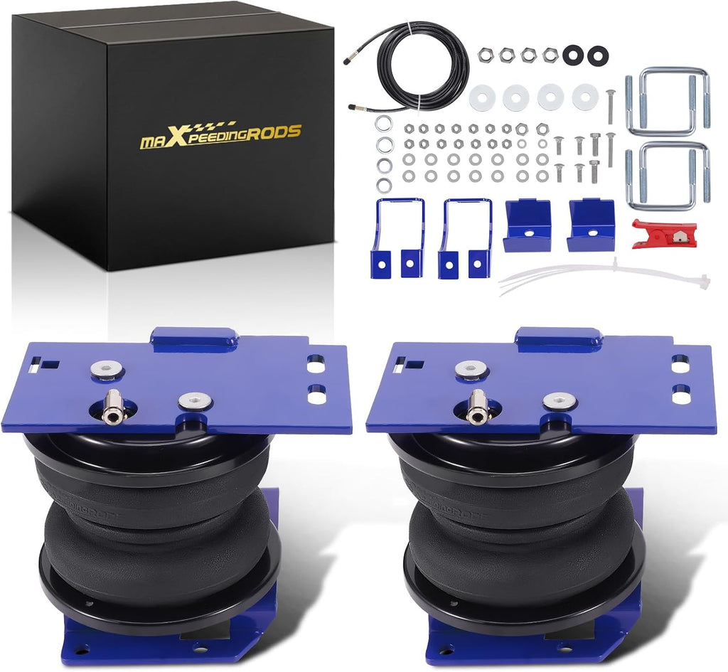 maXpeedingrods 5000 lbs Rear Air Suspension Bags Kit for Toyota Tacoma 4WD 2005-2023 Tacoma RWD 2016-2023 Tacoma Prerunner RWD 2005-2012 Air Helper Spring Kit