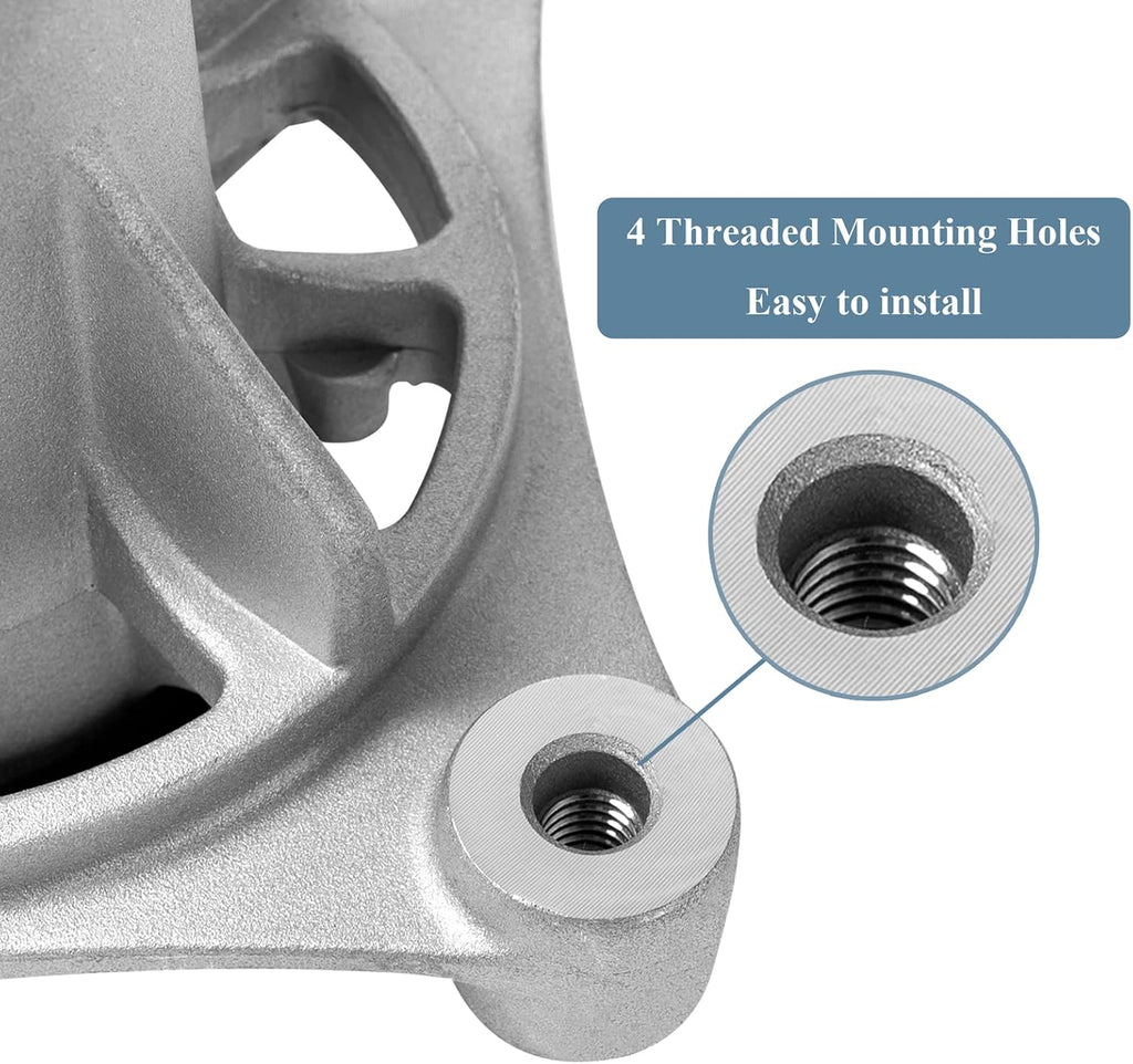 Spindle Assembly for Mower Deck Replace 187292 192870 532187292 532187281 587819701, Mandrel Kit with Bolts Fits