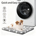 Dog Bed Mat, Reversible Crate Pad, Machine Washable for Small Dogs