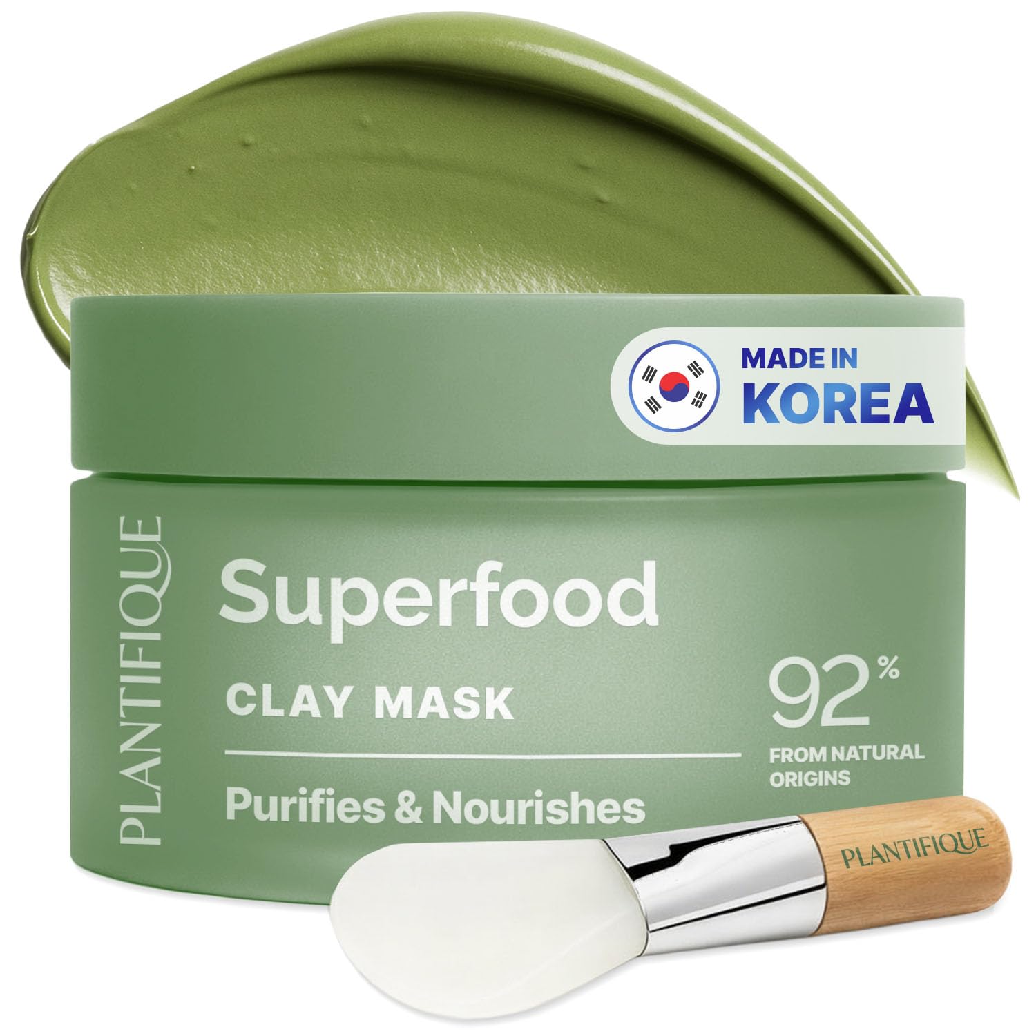 Korean Clay Mask for Pore Cleansing, Face Masks Skincare 3.88oz