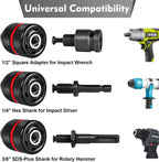 Keyless Drill Chuck 1/2-20UNF, 1.5-13mm Self-Tightening Chuck